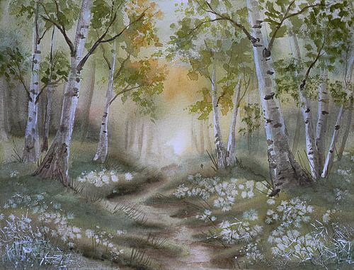 Aquarelle n° 296 sur Tania Perneel