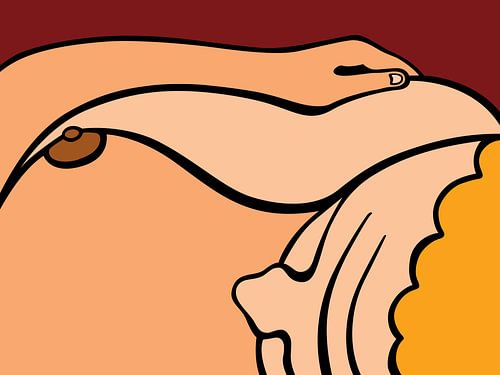 im Bett, nackt, nackt