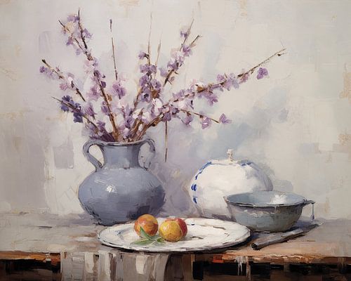 Mauve | Pastel Stilleven