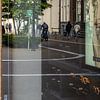 Weerspiegeling Noordeinde Den Haag van Cobi de Jong