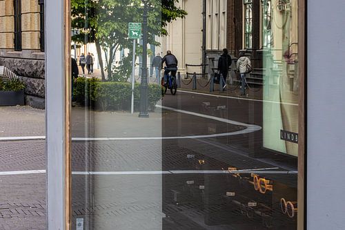 Weerspiegeling Noordeinde Den Haag