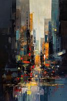 Abstraktes New York