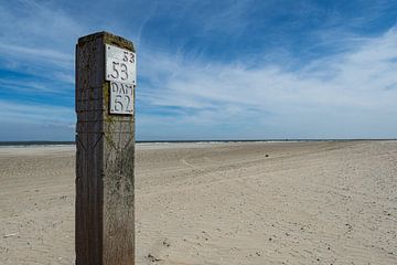 Strand van Vlieland van Dylan Bakker