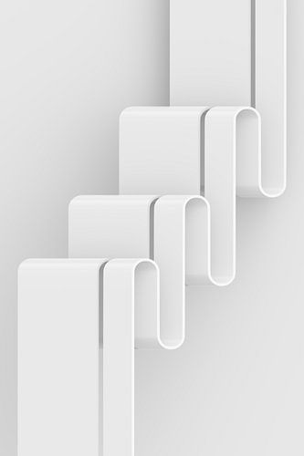 Vertical waves portrait format