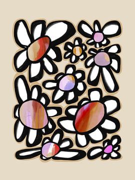 Fleurs audacieuses sur Bohomadic Studio