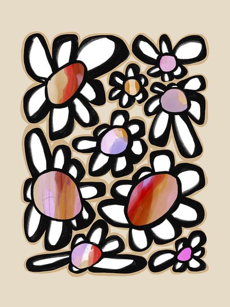 Kühne Blumen von Bohomadic Studio