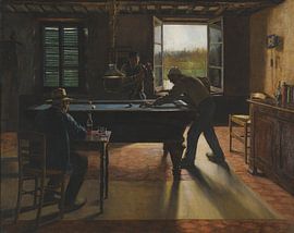 Eine Partie Billard