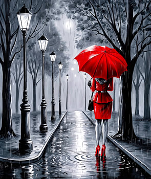 Lady in Red