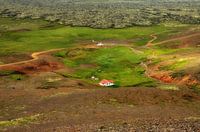 Vulkaanlandschap van IJsland