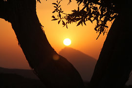 Sonnenuntergang in Oman von Jasper