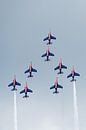 Patrouille de France van Wim Stolwerk thumbnail