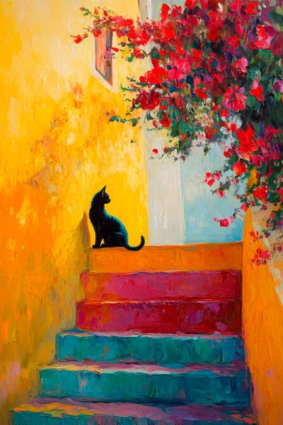 Staircase shadow play by Poster Art Shop