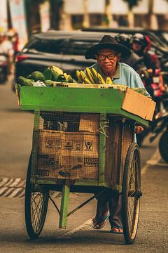 Bananen verkoper van Erik Van Suchtelen van de Haare