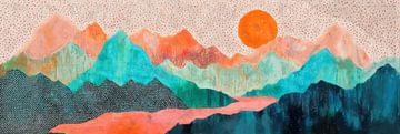 Abstract Bergzicht van Whale & Sons