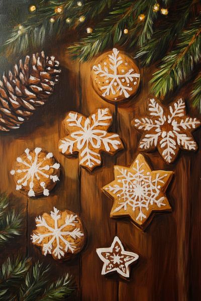 Plätzchen Weihnachten von Poster Art Shop