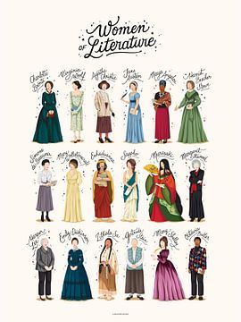 Women of Literature by Nour Tohme