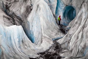 Gletscherwanderung, Island von Martijn Smeets