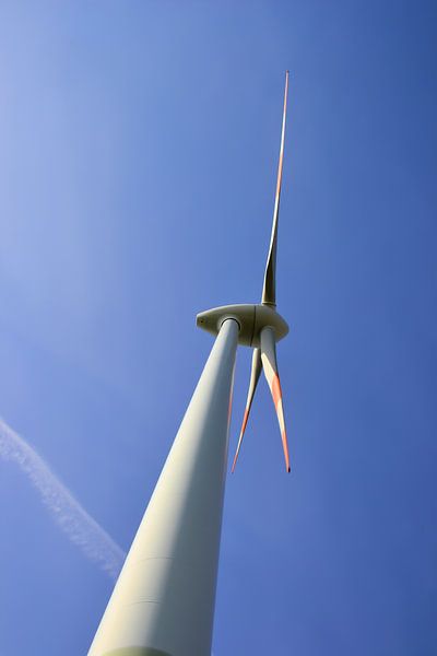 Wind turbine for the production of green electricity by Heiko Kueverling