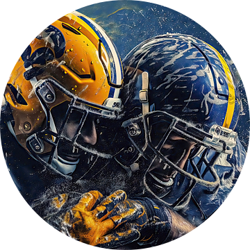 Krachtige botsing van Frank Heinz