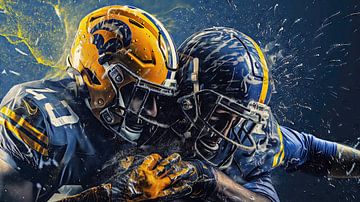 Powerful collision by Frank Heinz
