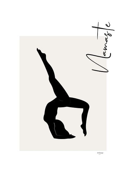 Namaste VI von ArtDesign by KBK