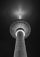 Fernsehturm - Alexanderplatz - Berlin - Noir Blanc