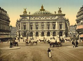 Oper Paris, 1900 von Vintage Afbeeldingen