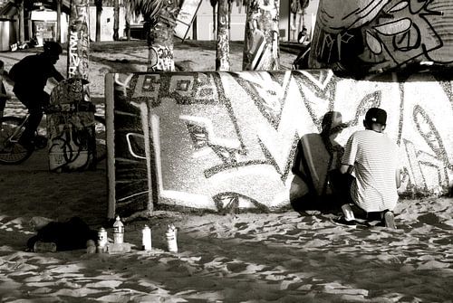 Street art à Venice Beach, Californie