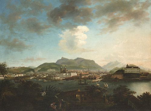 Rio de Janerio View from Cobras Island, Kopisch August