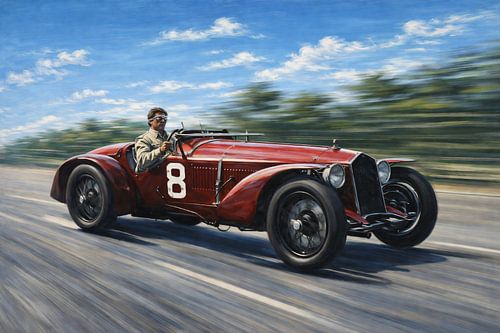 Le Mans 1932: overwinning voor de Alfa Romeo 8C 2300