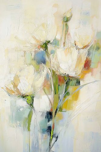 Blumen Abstrakt | Flüsternde Blütenblätter