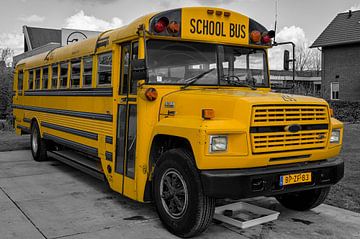 Amerikanischer Schulbus von Peter Bartelings