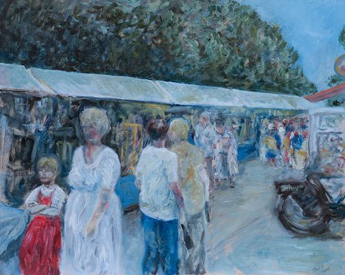 Kunstmarkt Schildersdorp Bergen.