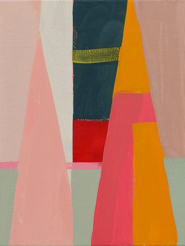 Modern en abstract, color blocking