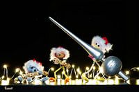 Fubby's in Weihnachtsstimmung mit Weihnachtsdekoration.