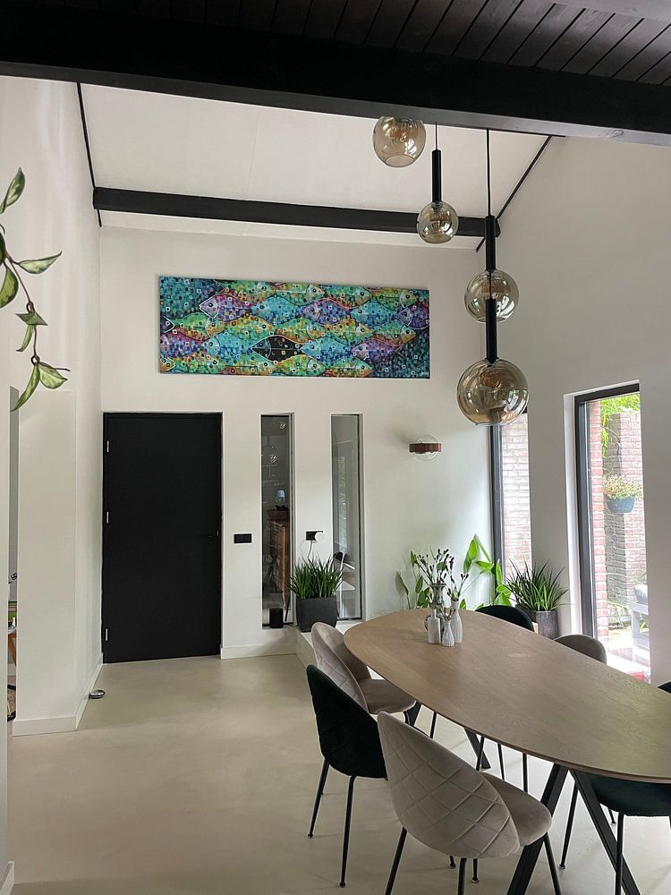 School vissen  van Janny Heinsman 