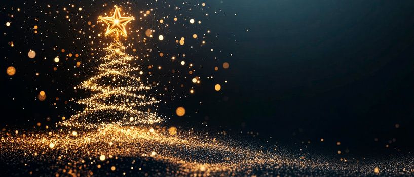 Christmas tree glamour by Poster Art Shop