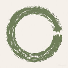Der Atem des Ensō von AidasignArt