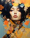Modern and colourfully illustrated portrait by Studio Allee thumbnail
