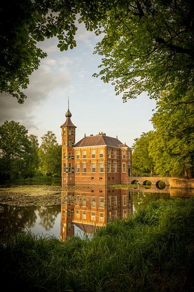 Sunset at Bouvigne Castle by Frank Laurens