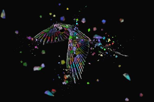 La mosaique de l'Ara en couleur