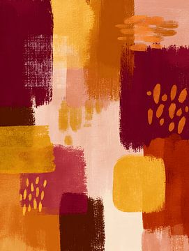 Abstracte Herfstkleuren van Gypsy Galleria