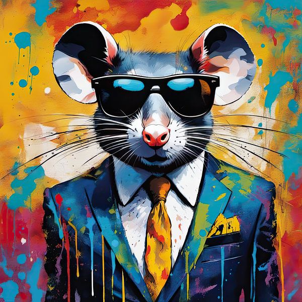 Souris Pop-art 05.68 par Peintures accrocheuses