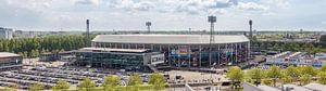 Match de championnat stadion van Feijenoord / De Kuip (panorama)