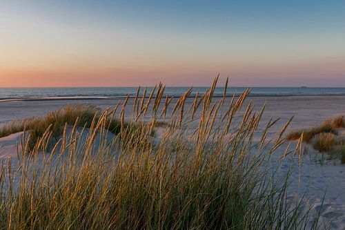 Het strand op Schiermonnikoog