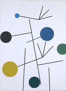 Steigen, Fallen, Festhalten, Fliegen (1934) von Sophie Taeuber-Arp