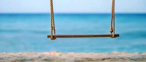 Swing by the sea