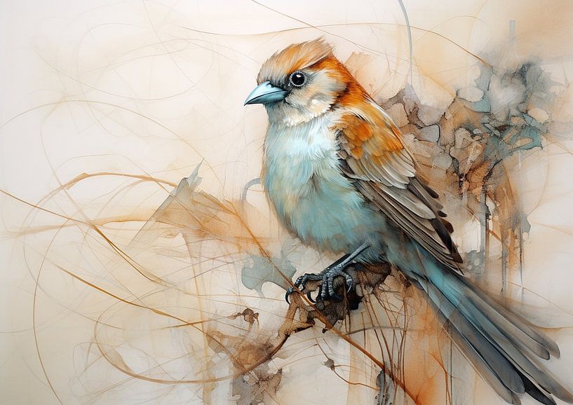 Bird | Vogel by Wonderful Art