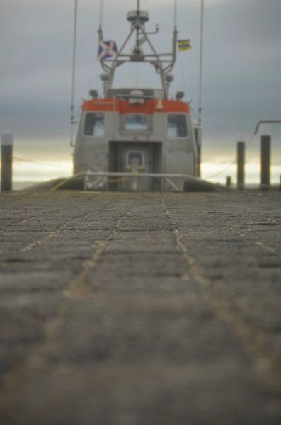 Le bateau sur Ameland. par Floor Fotografie