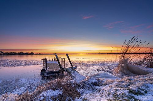 Roelofarendsveen - Sonnenaufgang am See Braassemermeer